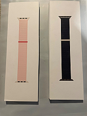 Lot of 2 Apple Watch Band Size 41mm for Series 9 Watches Sport Band/Sport Loop