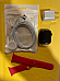 Apple Watch Series 7 45mm Aluminum Case Black GPS/Cellular Red Band M/L