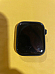 Apple Watch Series 7 45mm Aluminum Case Black GPS/Cellular Red Band M/L