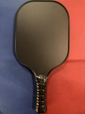 Brand New Carbon Fiber Pickleball Paddle Black - Racquet for all skill levels